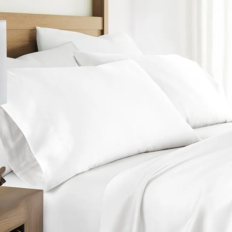Casual Comfort Sateen Weave Rayon From Bamboo Temperature Regulating Pillowcase