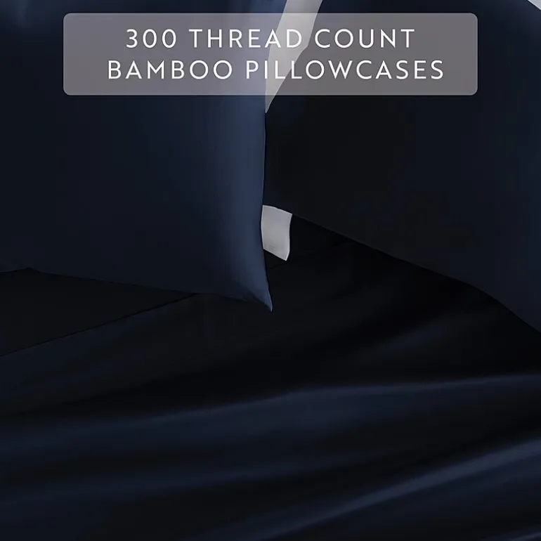 Casual Comfort Sateen Weave Rayon From Bamboo Temperature Regulating Pillowcase