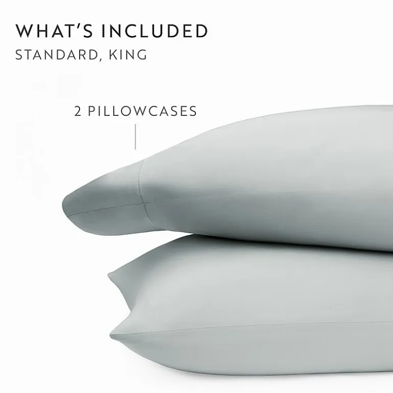 Casual Comfort Sateen Weave Rayon From Bamboo Temperature Regulating Pillowcase