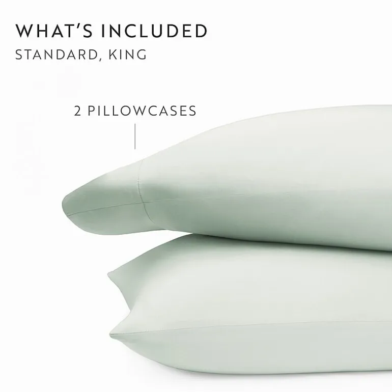 Casual Comfort Sateen Weave Rayon From Bamboo Temperature Regulating Pillowcase
