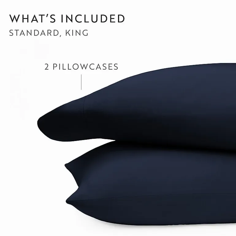 Casual Comfort Sateen Weave Rayon From Bamboo Temperature Regulating Pillowcase