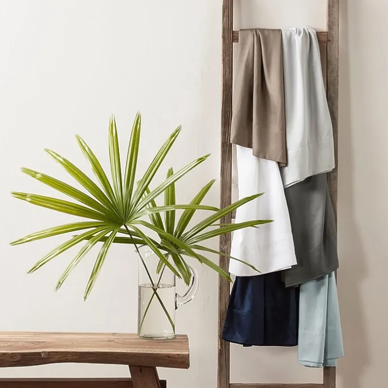 Casual Comfort Sateen Weave Rayon From Bamboo Temperature Regulating Pillowcase