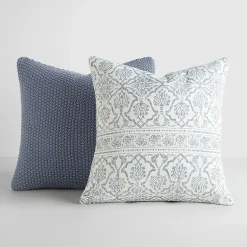 Casual Comfort Seed Stitch Pattern 2-pc. Square Throw Pillow Set