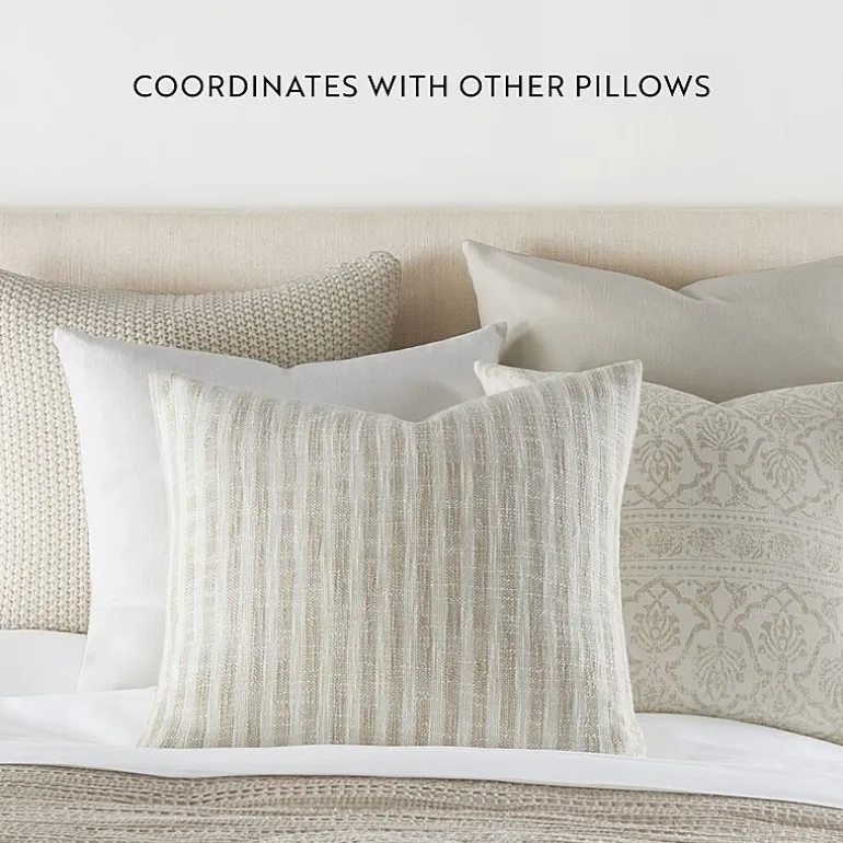 Casual Comfort Seed Stitch Pattern 2-pc. Square Throw Pillow Set
