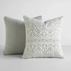 Casual Comfort Seed Stitch Pattern 2-pc. Square Throw Pillow Set