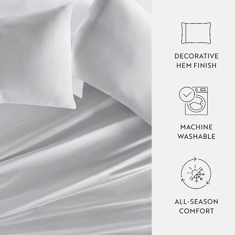 Casual Comfort Solid Cotton 300tc Pillowcase