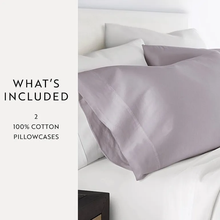 Casual Comfort Solid Cotton 300tc Pillowcase