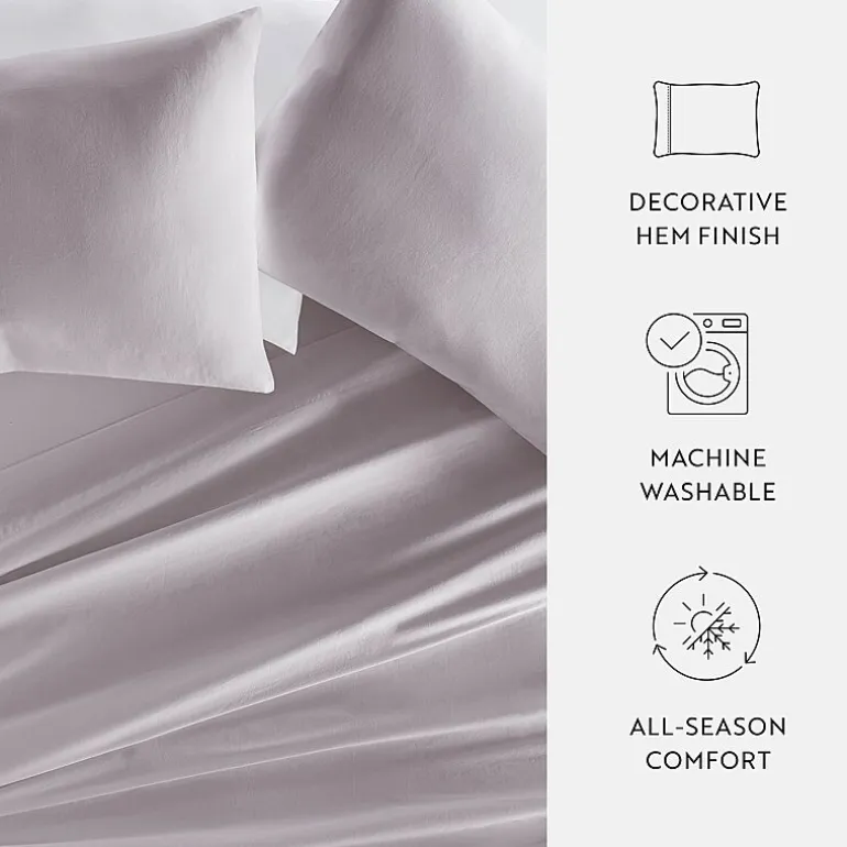 Casual Comfort Solid Cotton 300tc Pillowcase