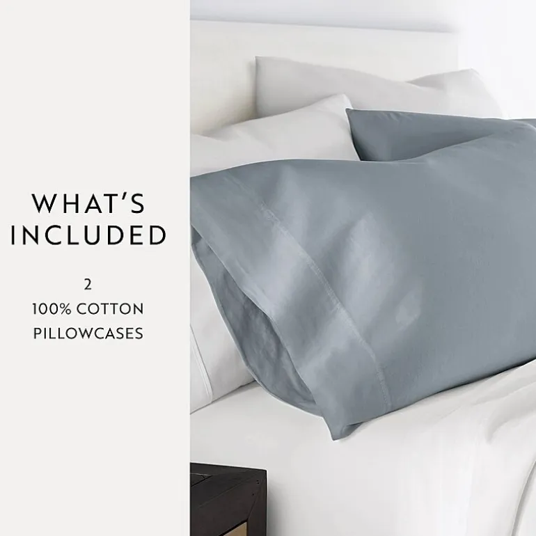 Casual Comfort Solid Cotton 300tc Pillowcase