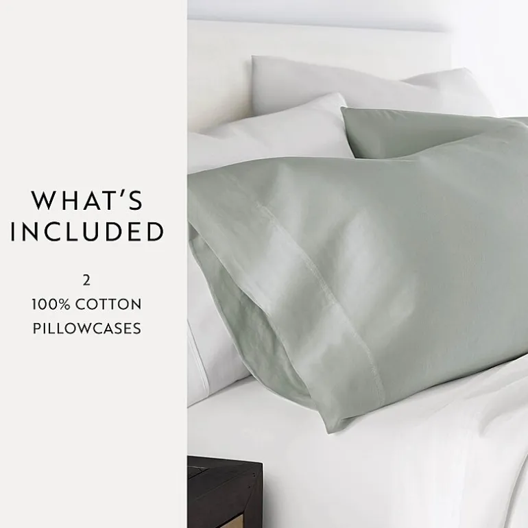 Casual Comfort Solid Cotton 300tc Pillowcase