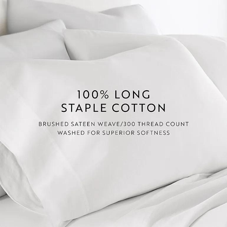 Casual Comfort Solid Cotton 300tc Pillowcase