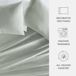 Casual Comfort Solid Cotton 300tc Pillowcase