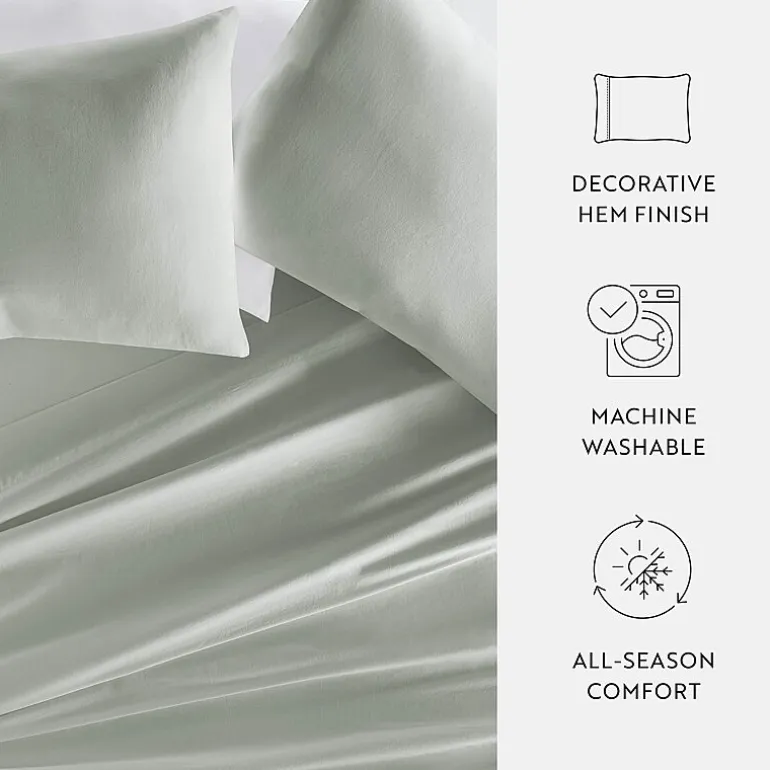 Casual Comfort Solid Cotton 300tc Pillowcase
