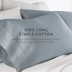 Casual Comfort Solid Cotton 300tc Pillowcase