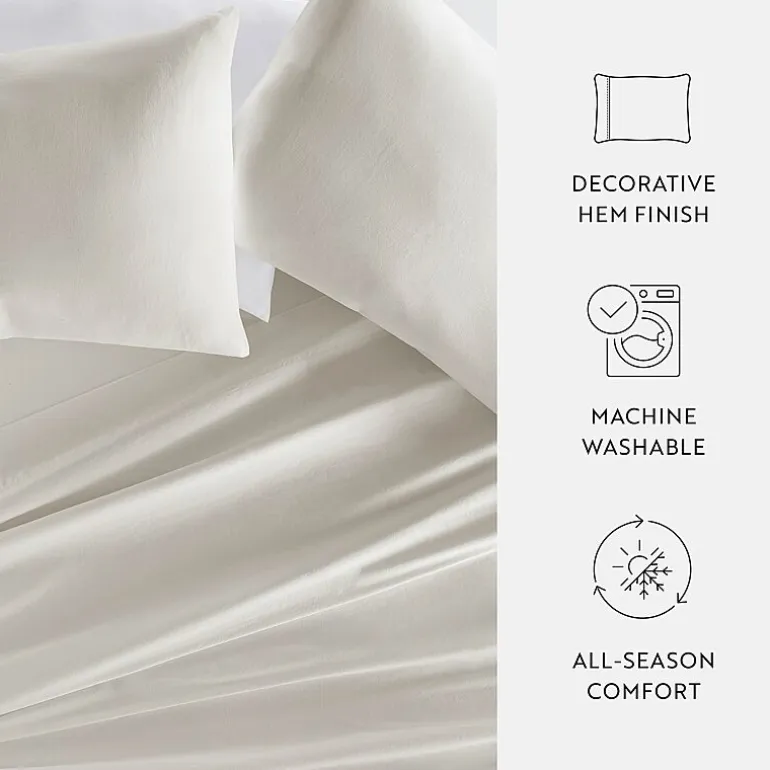 Casual Comfort Solid Cotton 300tc Pillowcase
