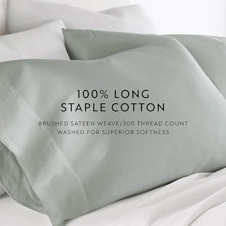 Casual Comfort Solid Cotton 300tc Pillowcase