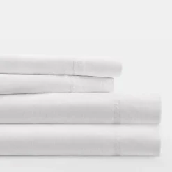 Casual Comfort Solid Cotton 300tc Sheet Set
