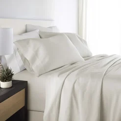 Casual Comfort Solid Cotton 300tc Sheet Set