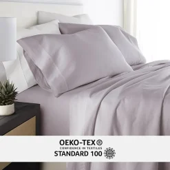 Casual Comfort Solid Cotton 300tc Sheet Set