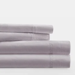 Casual Comfort Solid Cotton 300tc Sheet Set