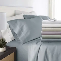 Casual Comfort Solid Cotton 300tc Sheet Set