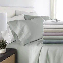 Casual Comfort Solid Cotton 300tc Sheet Set