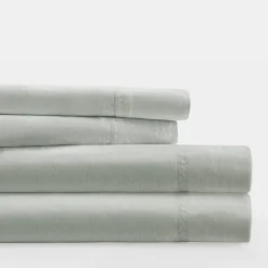 Casual Comfort Solid Cotton 300tc Sheet Set