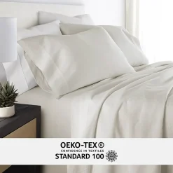 Casual Comfort Solid Cotton 300tc Sheet Set