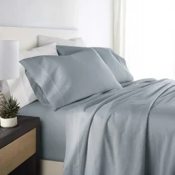 Casual Comfort Solid Cotton 300tc Sheet Set