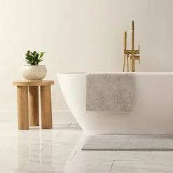 Casual Comfort Solid Reversible Bath Rug