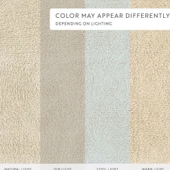 Casual Comfort Solid Reversible Bath Rug