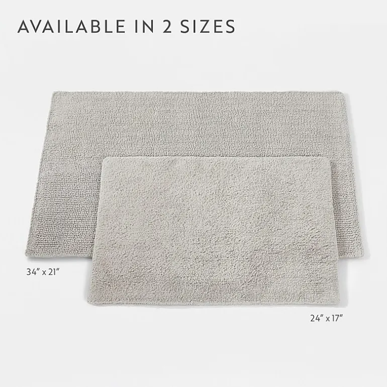 Casual Comfort Solid Reversible Bath Rug