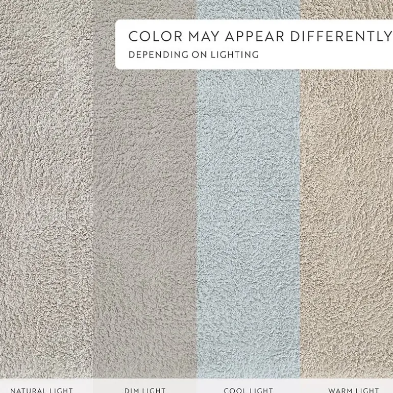 Casual Comfort Solid Reversible Bath Rug
