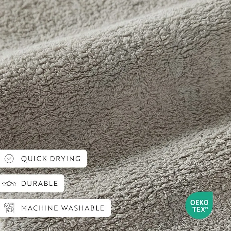 Casual Comfort Solid Reversible Bath Rug
