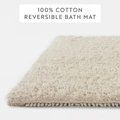 Casual Comfort Solid Reversible Bath Rug