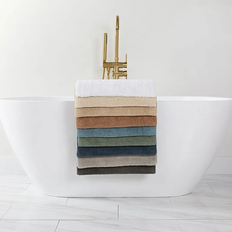 Casual Comfort Solid Reversible Bath Rug