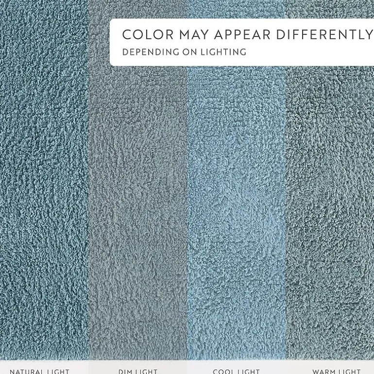 Casual Comfort Solid Reversible Bath Rug