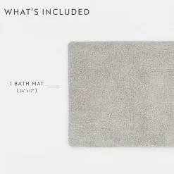 Casual Comfort Solid Reversible Bath Rug