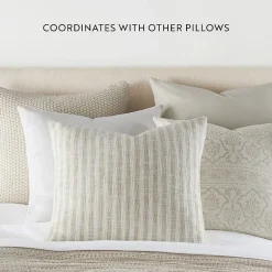 Casual Comfort Solid Stone Wash 2-pc. Square Throw Pillow Set