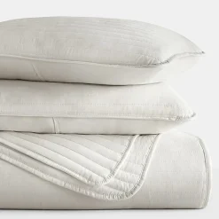 Casual Comfort Stripe Stitch Quilt Set