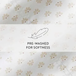 Casual Comfort 300tc Cotton Sateen Pattern 4 piece Sheet Set