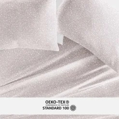 Casual Comfort 300tc Cotton Sateen Pattern 4 piece Sheet Set