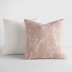 Casual Comfort Willow Cotton 2-pc. Square Throw Pillow Set