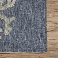 Celeste Coastal Reef Indoor Outdoor Rectangular Area Rug