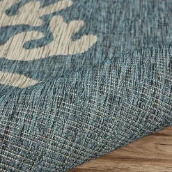 Celeste Coastal Reef Indoor Outdoor Rectangular Area Rug