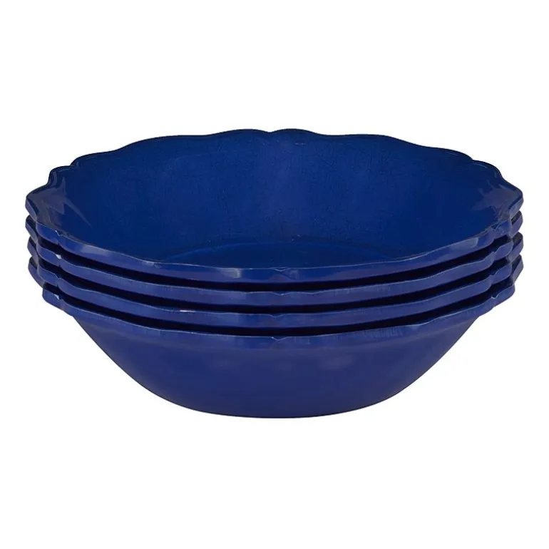 Certified International Crackle 4-pc. Melamine Soup Bowl