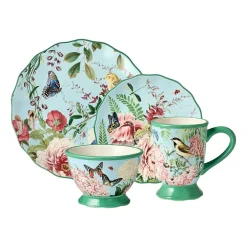 Certified International Flora 16-pc. Ceramic Dinnerware Set