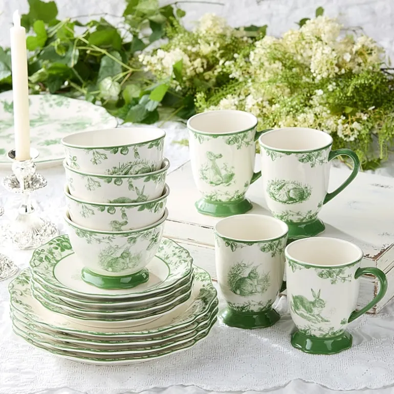 Certified International Le Jardin 16-pc. Stoneware Dinnerware Set
