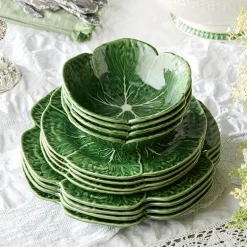 Certified International Le Jardin Cabbage 12-pc. Stoneware Dinnerware Set