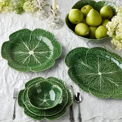Certified International Le Jardin Cabbage 12-pc. Stoneware Dinnerware Set